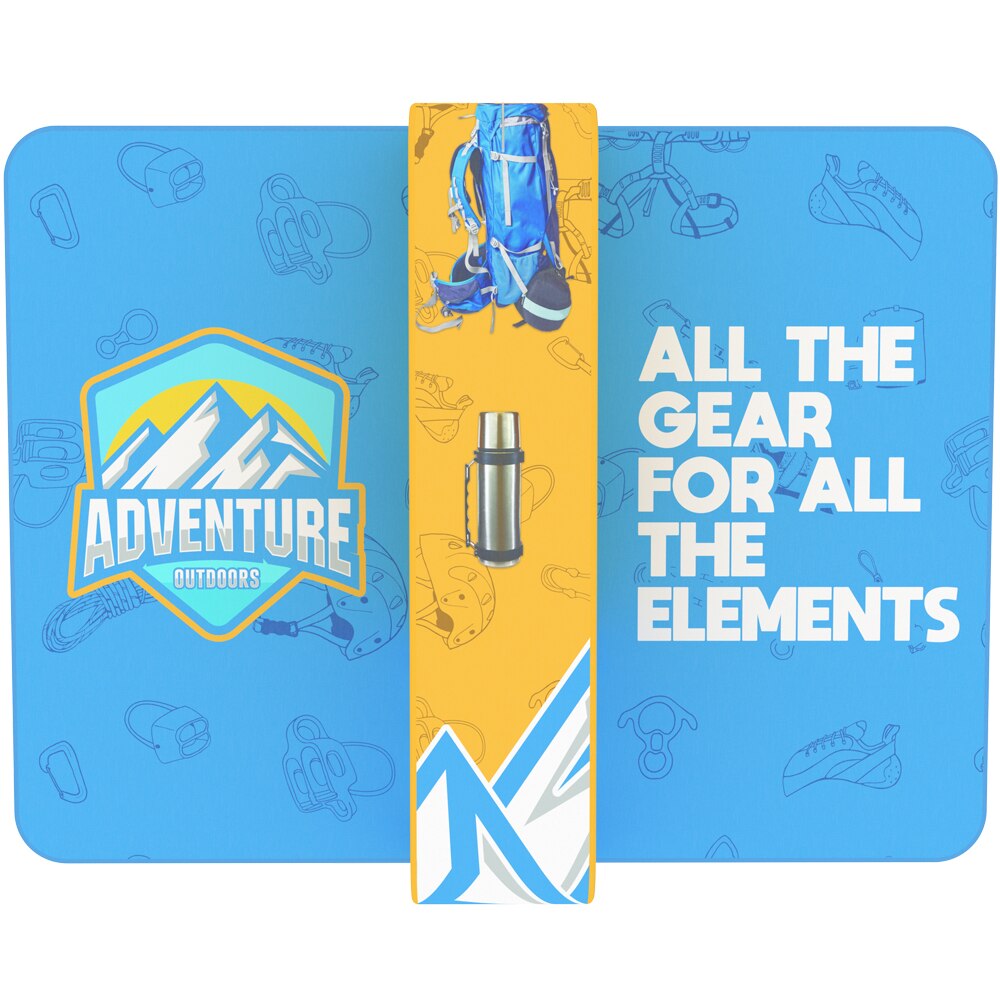 Wallbox 10ft w/Center Storage — Double Sided Graphic Package